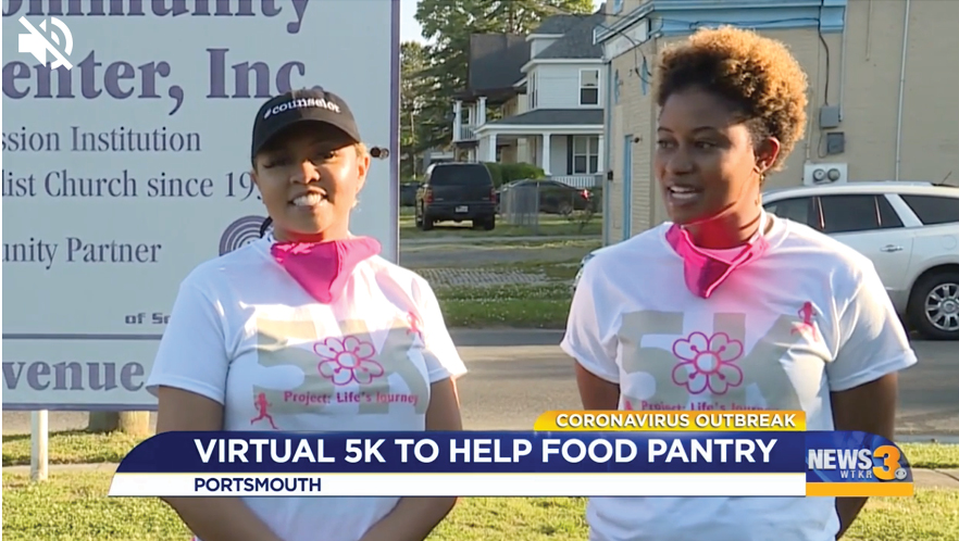 Project: Life’s Journey helps food pantry stay afloat with physical fitness during Virtual 5K